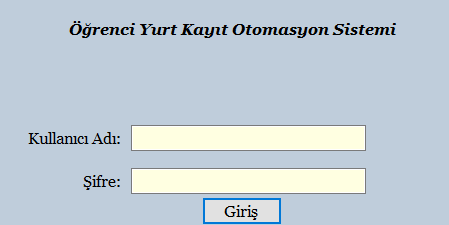 Dormitory Automation